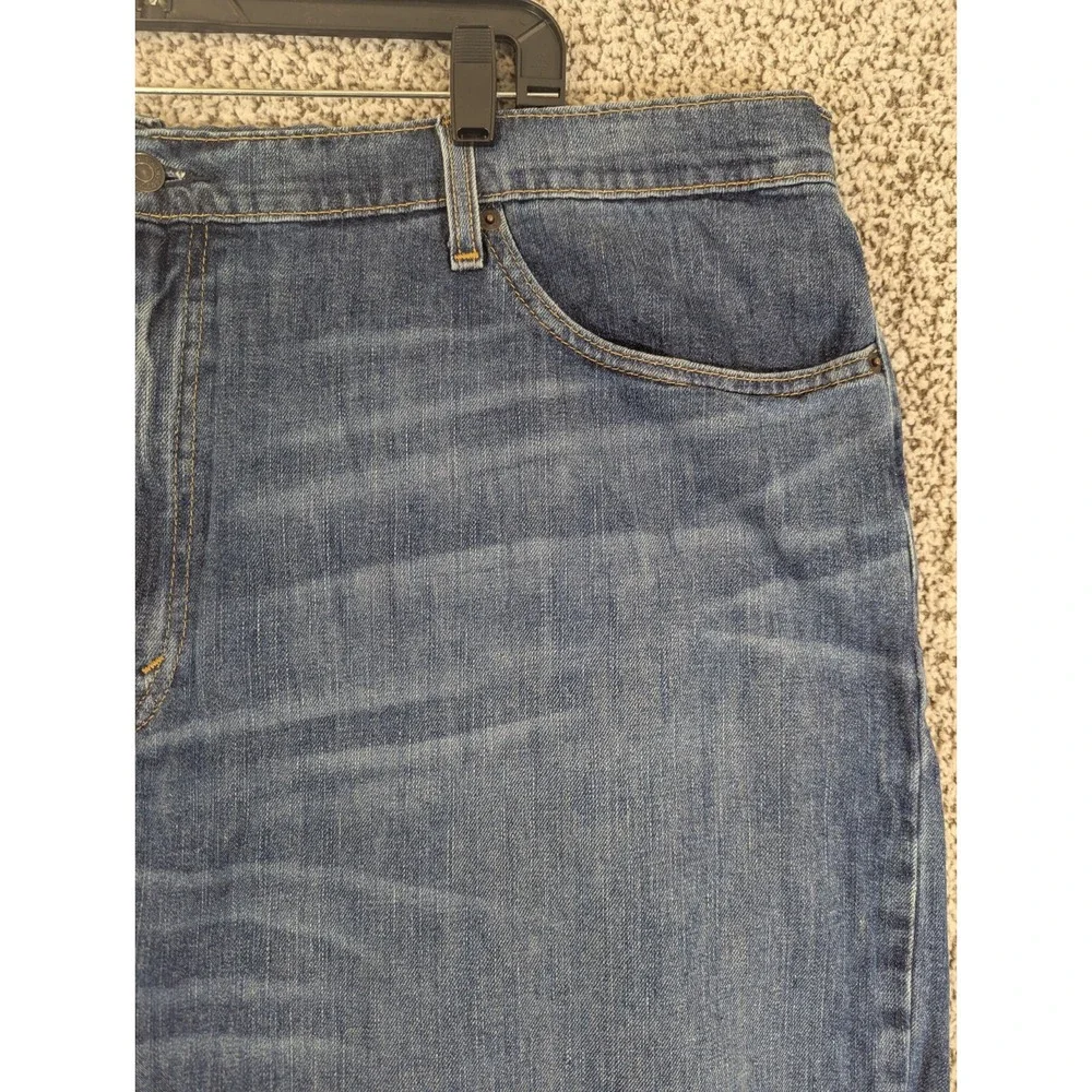 Levi's 505 Jeans Men's Size 48X29.5 (Tag‎ 44x30) Blue Regular Fit Straight Leg